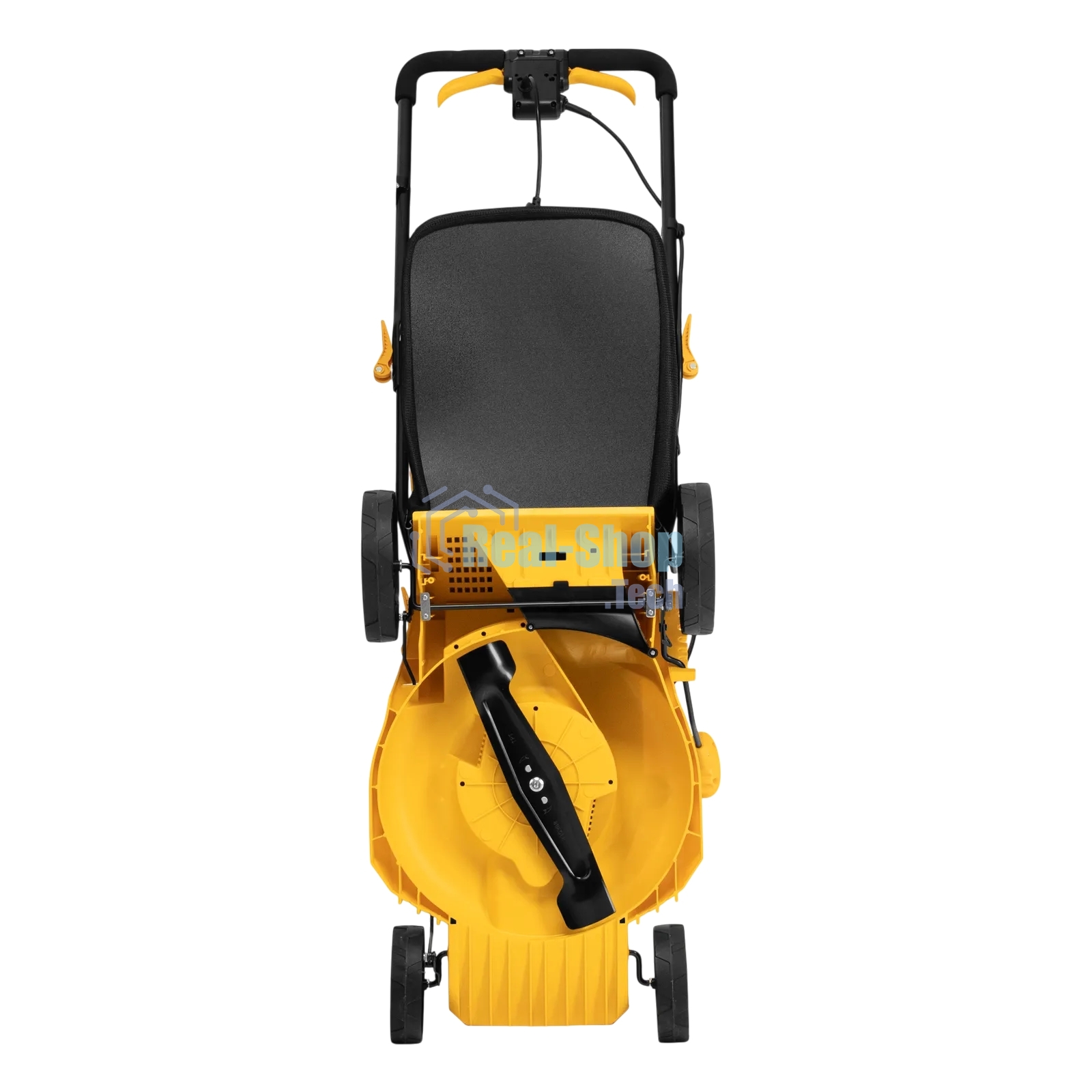 Газонокосилка электрическая Denzel GMC-1800, шир. 38см, 1800 Вт, 6 уров., травосб. 35 л