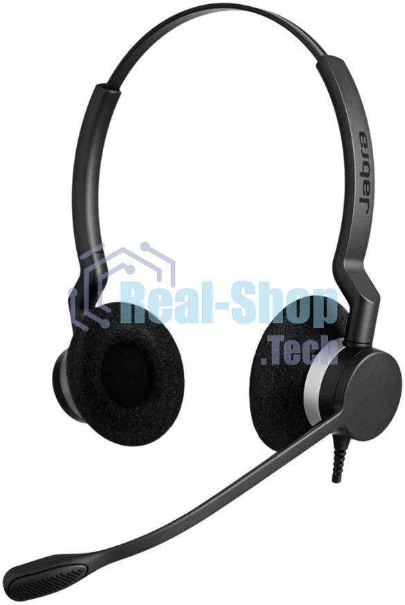 Гарнитура Jabra BIZ 2300 Duo USB чёрный, проводная