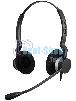 Гарнитура Jabra BIZ 2300 Duo USB чёрный, проводная