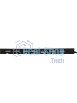 USB-концентратор Digma HUB-7U2.0-UC-B, USB-C, USB 2.0 7 портов, USB