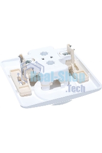 Розетка 2-м СП Этюд 16А IP20 без заземл. бел. SchE PC16-005B