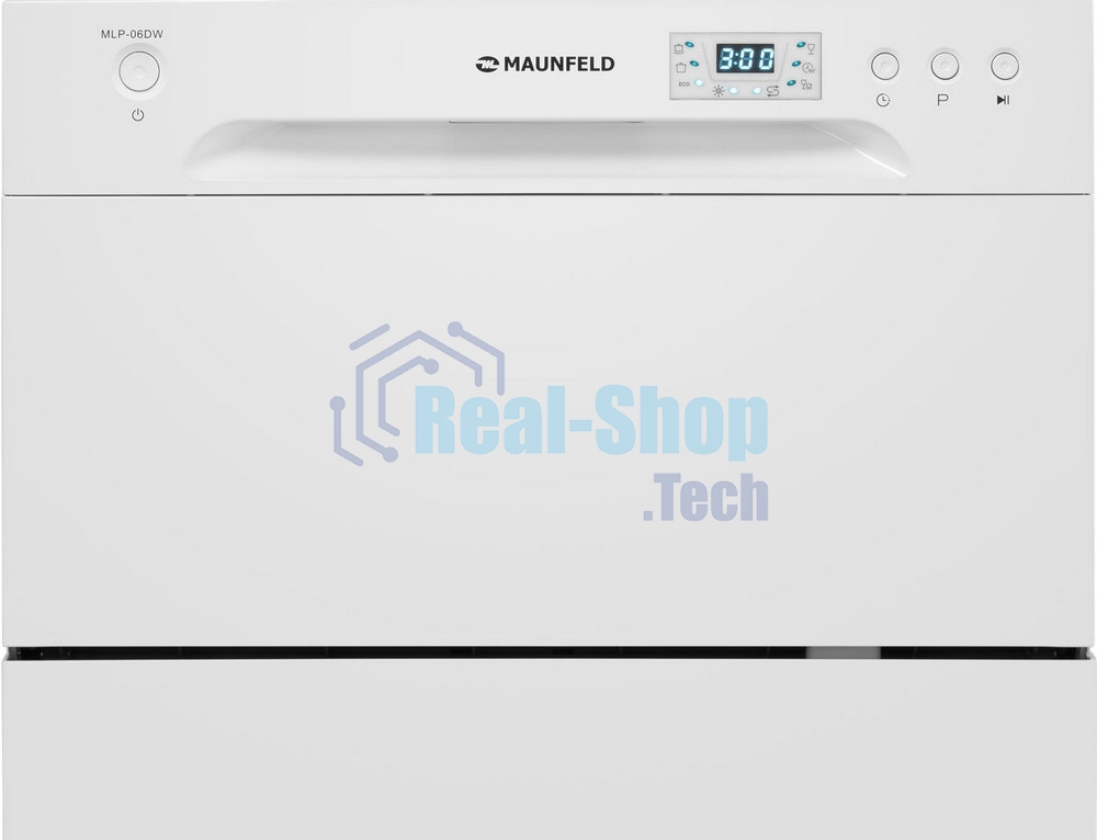 Встраиваемая посудомоечная машина Maunfeld MLP-06DW, белый, 44.8 см, 6 компл., 49 дБ, класс A+