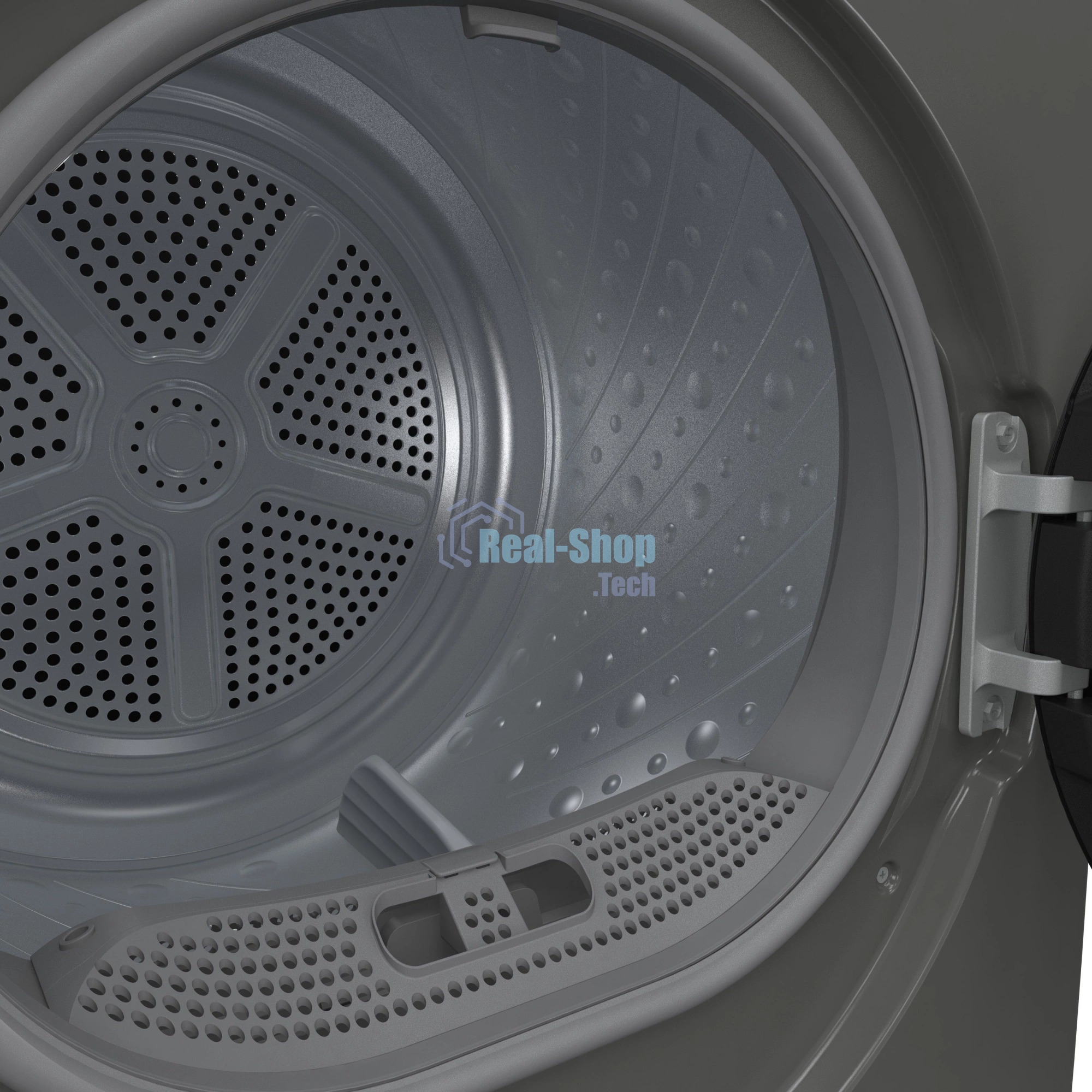 Сушильная машина Gorenje D2HNE82/C серый, 8 кг, сушка - тепловой насос, программ - 15, 59.5 x 84.5 x 58 см