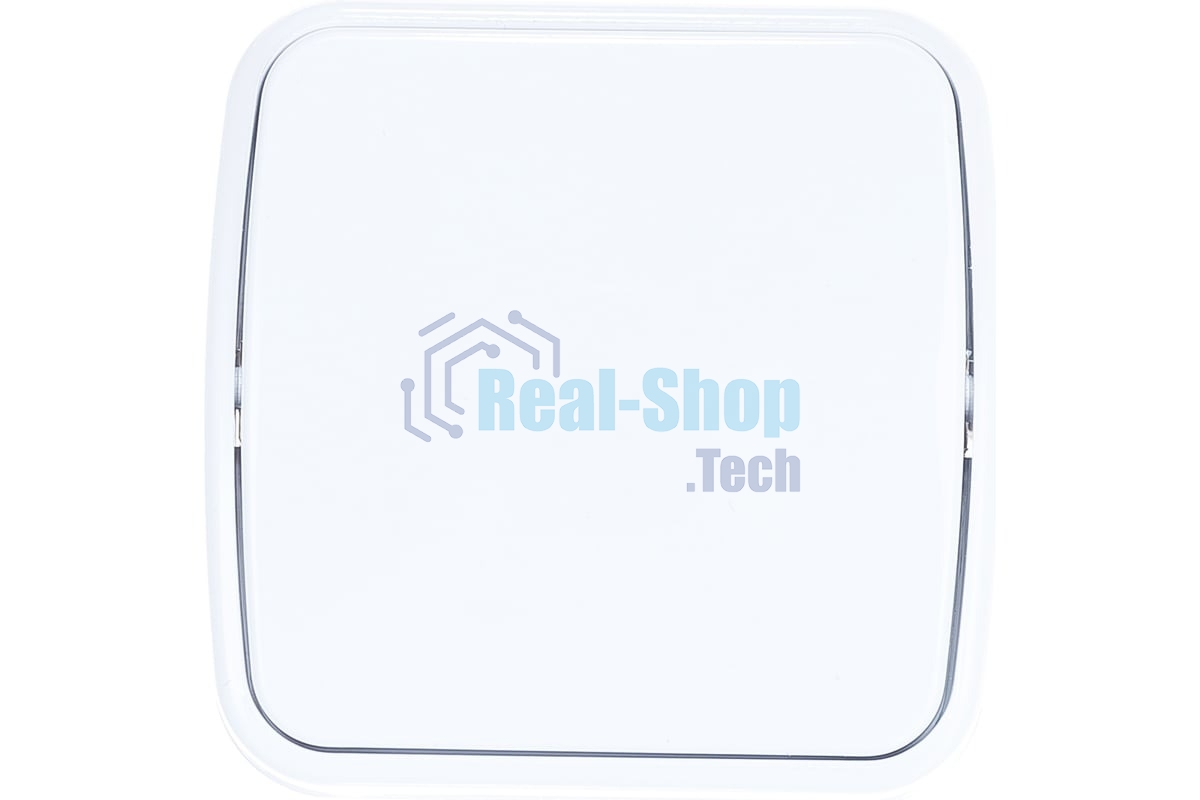 Выключатель Электра одноклавишный белый