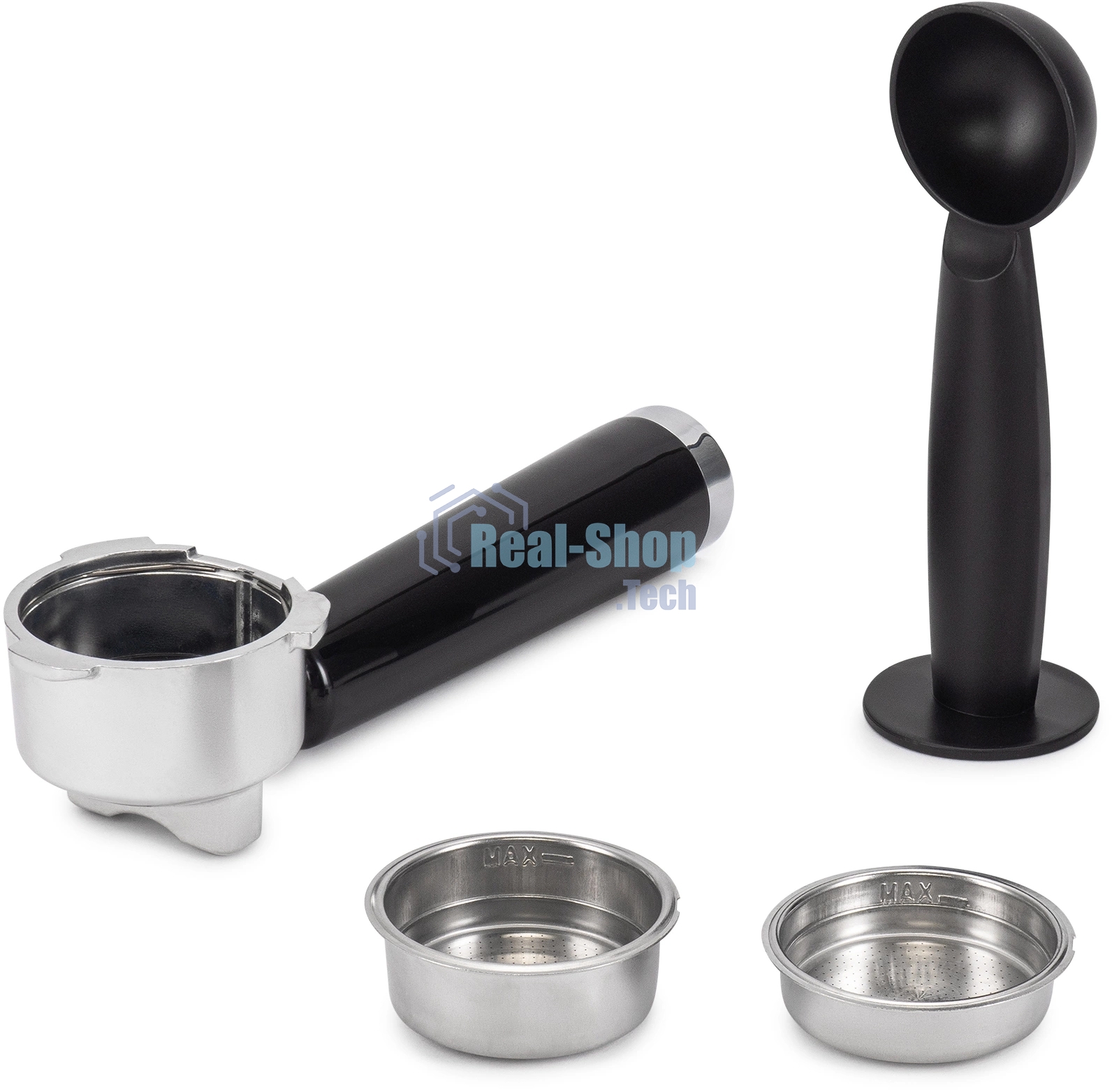 Кофеварка рожковая Hyundai HEM-9999 серебристый, исп. кофе - молотый, 1.3 л, 1350 Вт, 20 бар