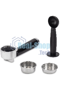 Кофеварка рожковая Hyundai HEM-9999 серебристый, исп. кофе - молотый, 1.3 л, 1350 Вт, 20 бар