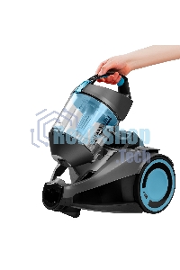 Пылесос Galaxy Line GL 6224 серый/голубой, 300/2400 Вт, уборка сухая, пылесборник контейнер, 2 л