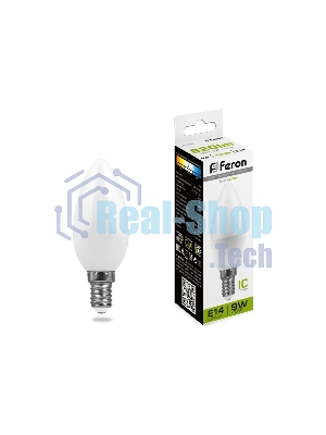 Лампа светодиодная Feron LB-570 9W 230V E14 4000K