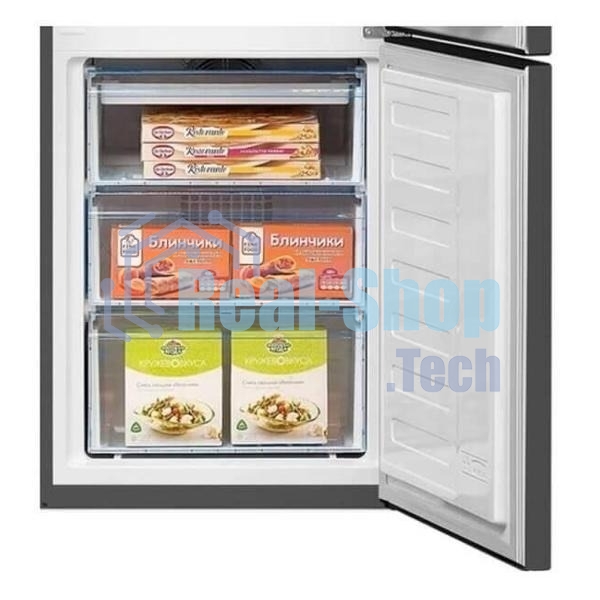 Холодильник Beko B1RCNK272G серый, двухкамерный 163/76л морозилка снизу