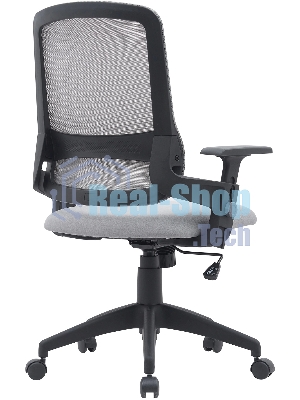 Кресло Cactus CS-MC313-BKGY черный, сетка