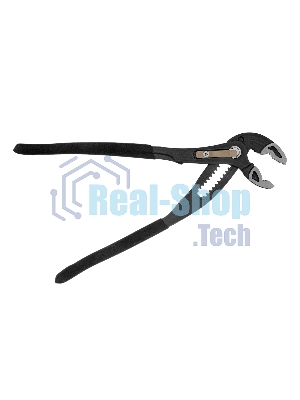 Клещи переставные Denzel кнопочный механизм, обливные рукоятки, 250 мм