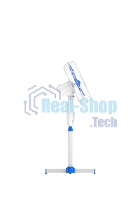 Вентилятор напольный Maxvi FS1645 white-blue