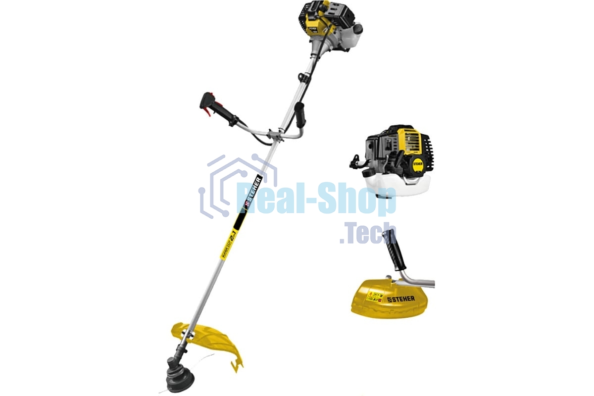 Бензокоса, 2.5 кВт/3.3 л.с., 52 см3 STEHER BT-2500