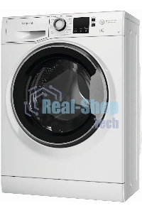 Стиральная машина Hotpoint NUS 5015 S RU белый, загр.фронтальная, макс.: 5 кг, 1000 об/мин, класс: А