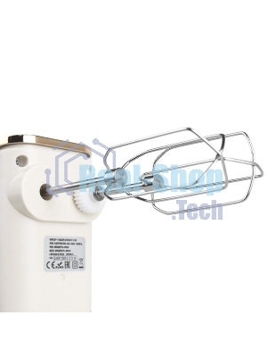Миксер с чашей Centek CT-1129 бежевый/золотой хром, 800 Вт