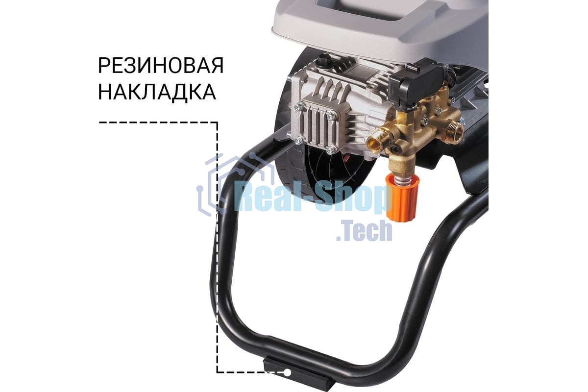 Мойка высокого давления Bort KEX-2800 2500 Вт, максимальное давление 125 бар, рабочее давление 105 бар, 12 л/мин, 23 кг, набор аксессуаров 10шт