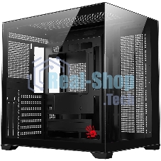 Компьютерный корпус Bloody CC-122 черный без БП ATX 10x120мм 1xUSB2.0 1xUSB3.0 audio
