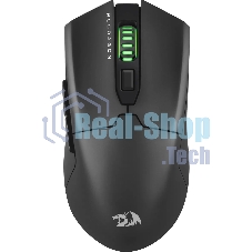 Мышь проводная игровая REDRAGON FYZU черная (USB, Pixart P3395, Huano, 6 кн., 26000 Dpi, RGb подсветка)