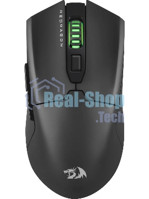 Мышь проводная игровая REDRAGON FYZU черная (USB, Pixart P3395, Huano, 6 кн., 26000 Dpi, RGb подсветка)