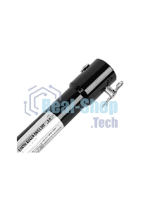 Шнек для грунта Denzel E-80, диаметр 80 мм, длина 800 мм, соединение 20 мм, несъемный нож