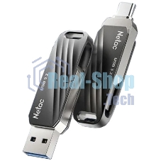 Флешка USB Netac US11 128Gb USB 3.0+TypeC Dual Flash