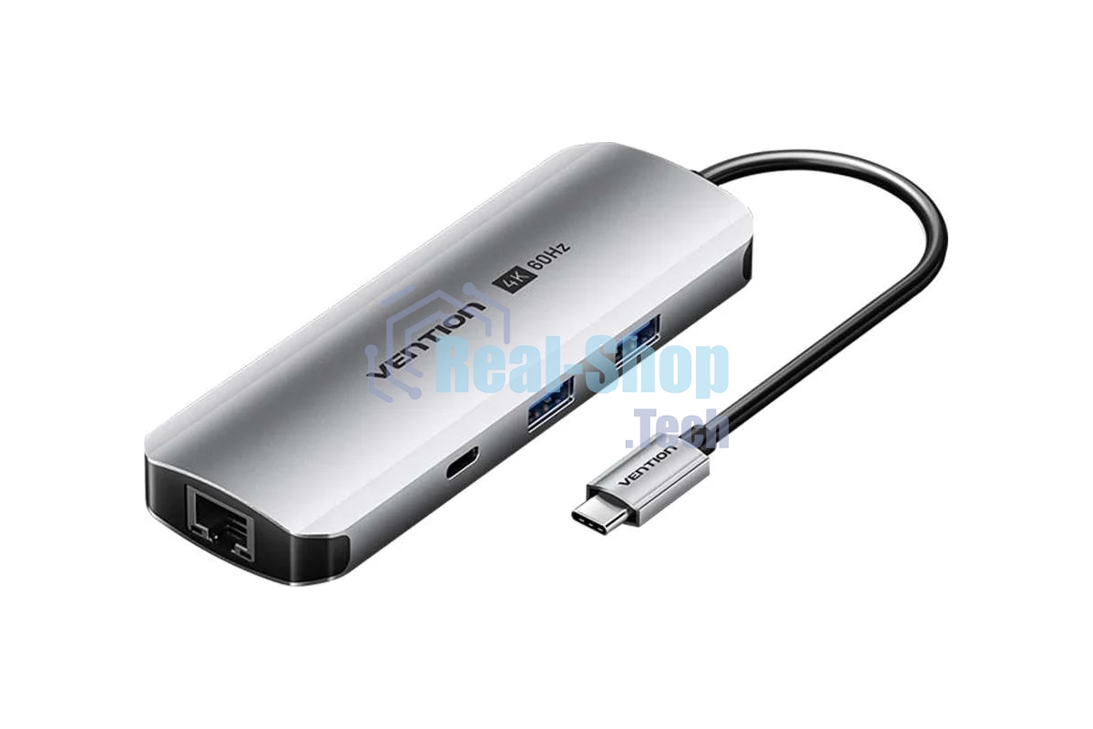 Мультифункциональный хаб Vention USB Type C 9 в 1