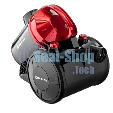 Пылесос BRAYER BR4202 черный/красный, 420/2200 Вт, уборка сухая, пылесборник контейнер 2.5 л