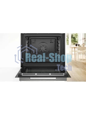 Духовой шкаф встраиваемый электрический Bosch HBG7221B1 черный