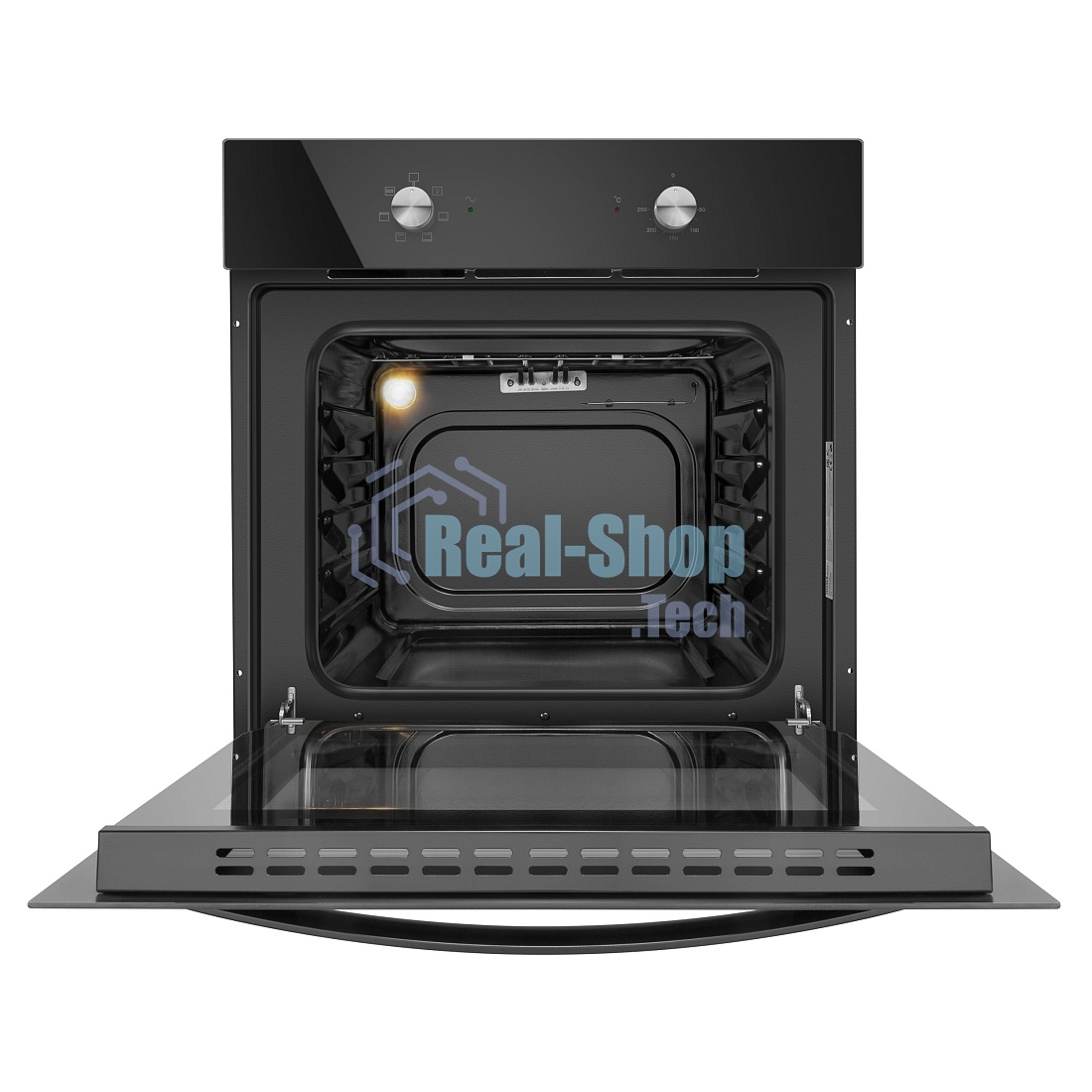 Духовой шкаф электрический встраиваемый HOMSair OES660BK01 черный