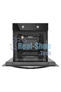 Духовой шкаф электрический встраиваемый HOMSair OES660BK01 черный