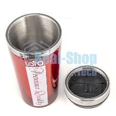 Термокружка Lara LR04-32 500 мл, высота 18 см, диаметр 8 см, стальная внутренняя поверхность