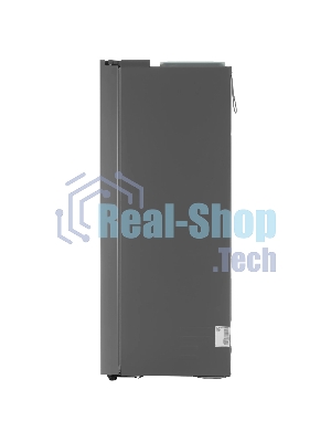Холодильник LG GC-B257KMHW серебристый двухкамерный 422/206 л., морозилка сбоку, No Frost, Side by Side