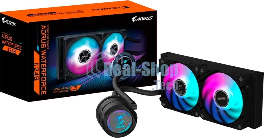 Система жидкостного охлаждения для процессора GigaByte Aorus Waterforce II 240