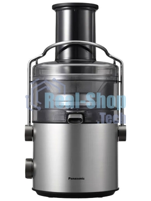Соковыжималка Panasonic MJ-CB600STQ серебристый, центробежная, 1000 Вт, 1500 мл, механическое
