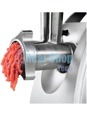Мясорубка электрическая Bosch MFW68640 черный, 2200 Вт, 4.3 кг/мин, реверс, металлический лоток, насадки - 5