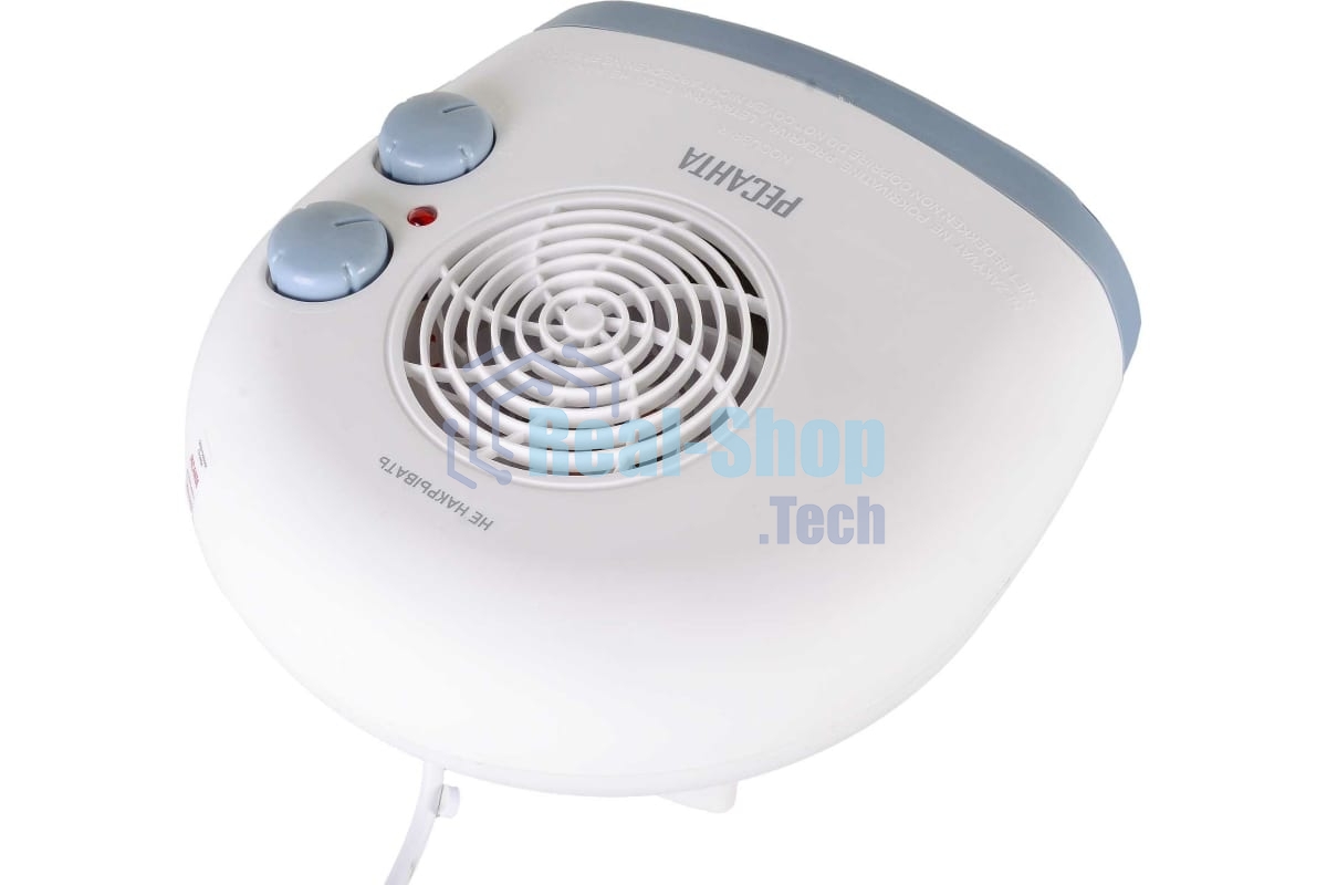 Тепловентилятор Ресанта ТВС-3, белый, 2000 Вт, 20 м2, термостат 67/2/12