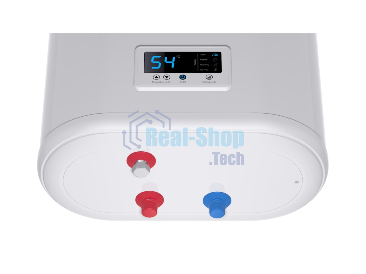 Водонагреватель Thermex Flat Plus IF 50V (PRO) накопительный электрический 50 л потребляемая мощность 2 кВт (220 В) электронное управление магниевый анод (2 шт.) вертикальный монтаж на стену с нижней подводкой (½') максимальная температура нагрева воды до