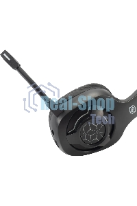 Гарнитура беспроводная/проводная с микрофоном Оклик HS-L575G черный накладные BT оголовье (1895253)