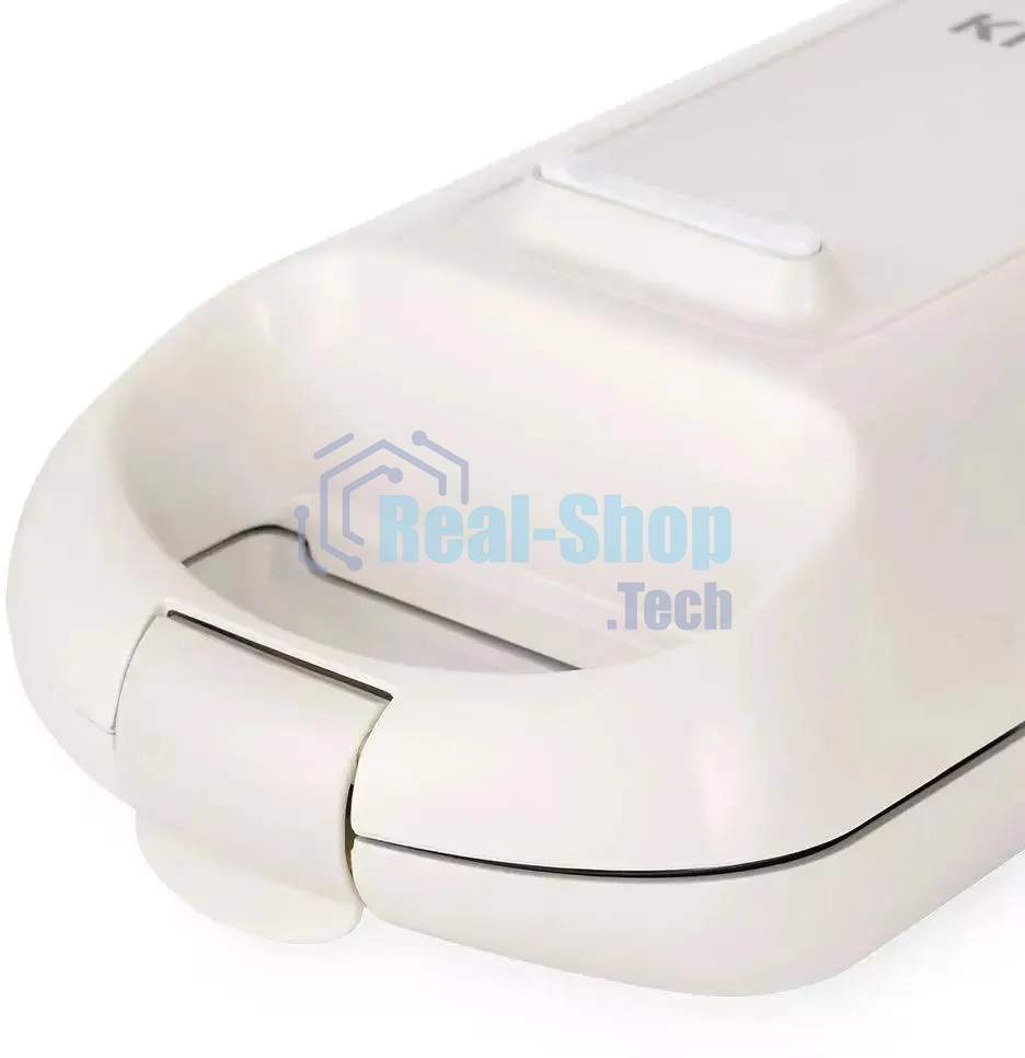 Вафельница Kitfort КТ-1690 700Вт черный/белый