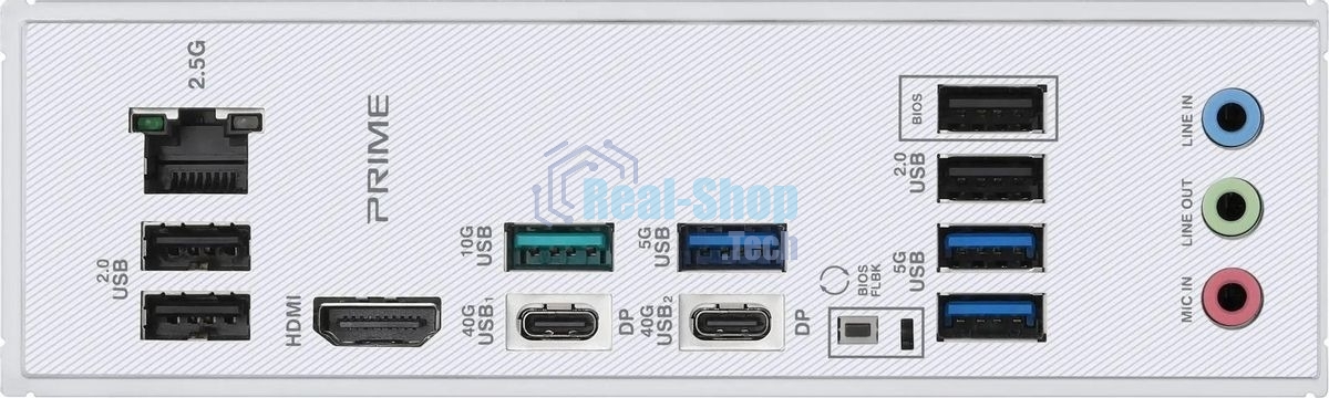 Материнская плата ASUS PRIME X870-P, AM5, AMD X870, 4xDDR5, 2xSATA, 4xM.2, 1xPCIe 5.0 x16, 2xPCIe 4.0 x1, 1xHDMI, 2xUSB-C, 1x 2.5Gb LAN, 4xUSB-A 3.2 Gen 1, 1xUSB-A 3.2 Gen 2, 4xUSB-A 2.0, 3x3.5 мм, 7.1, ATX