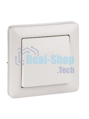 Выключатель 1-кл. СП Хит 6А IP20 белый SchE VS16-133-B