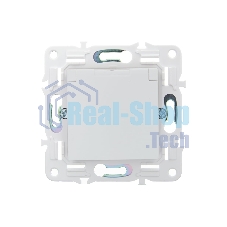 Розетка 1-м SKANDY 16А IP44 с заземл. защ. штроки с крышкой SK-R11W арктич. бел. IEK SK-R16-16-44-K01