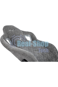 Кресло игровое Knight Outrider серый Light-19 крестов. металл