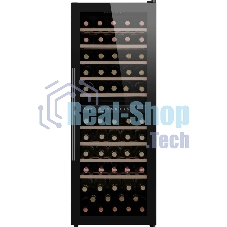 Винный холодильник Weissgauff WWC-77 DB DualZone черный