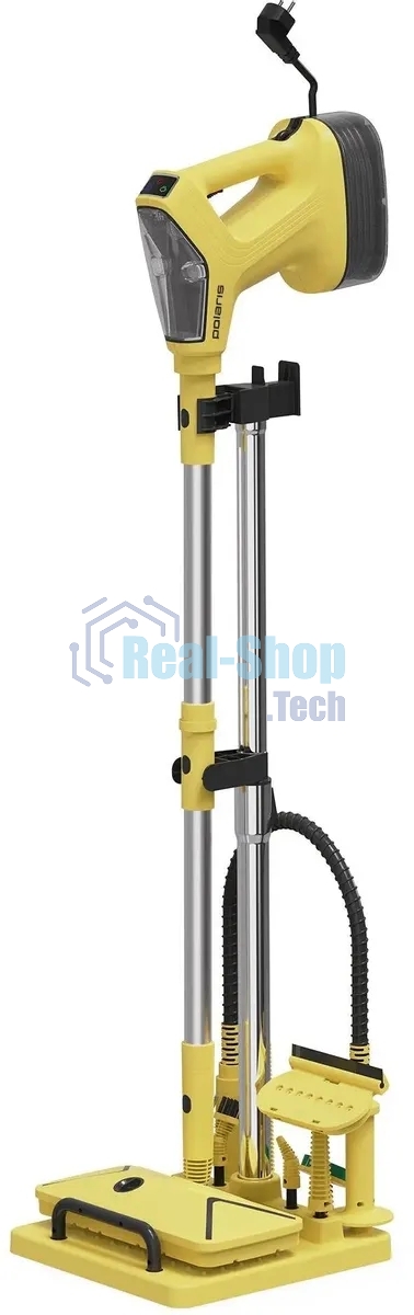 Пароочиститель напольный Polaris PSC 1701C желтый/черный