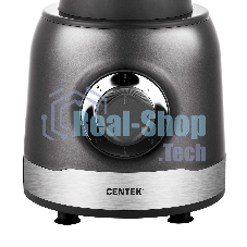 Блендер стационарный Centek CT-1326 серебристый/черный, 1300 Вт, 5 скоростей