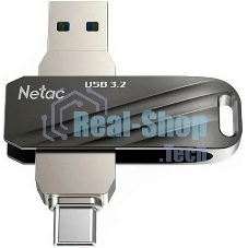 Флешка USB Netac US11 128Gb USB 3.0+TypeC Dual Flash
