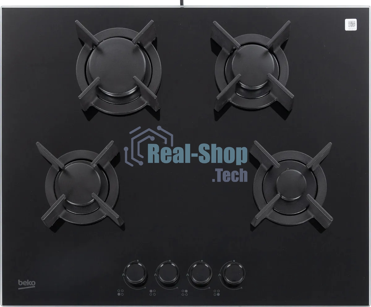 Газовая варочная панель Beko HING 642202 SB, черный