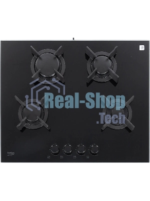 Газовая варочная панель Beko HING 642202 SB, черный
