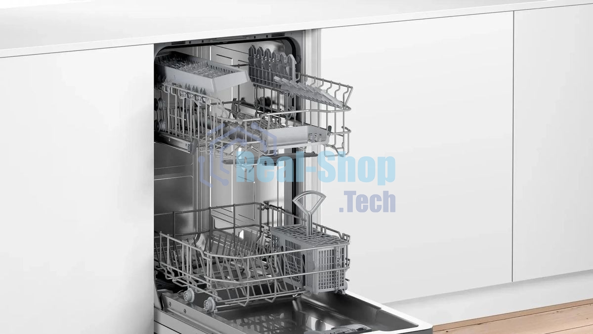 Встраиваемая посудомоечная машина Bosch SPV2IKX10E, черный, 44.8 см, 9 компл., 48 дБ, класс A+